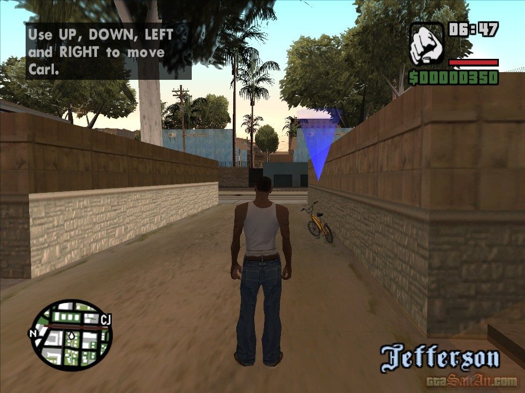 grand out of auto san andreas